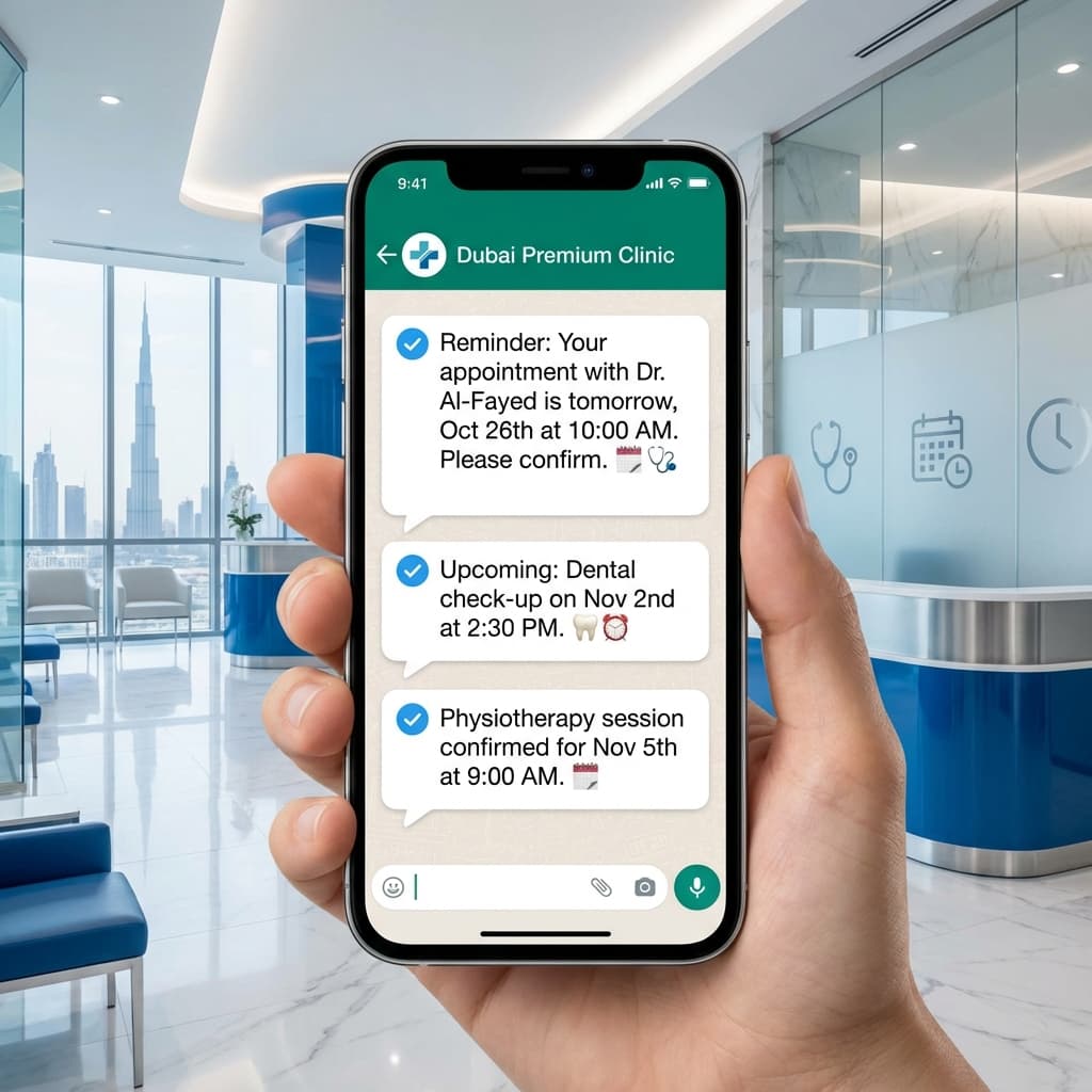 WhatsApp Patient Appointment Reminders