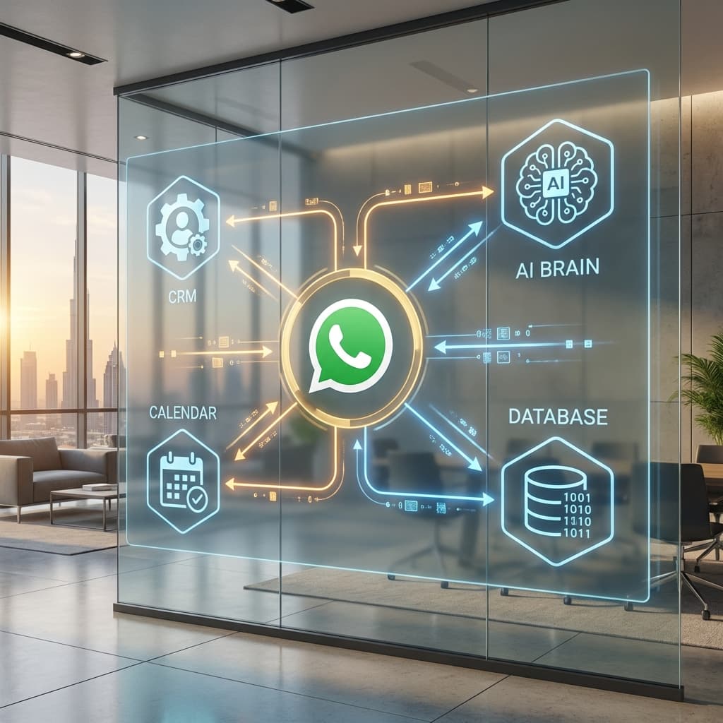 WhatsApp Business API Integration Diagram