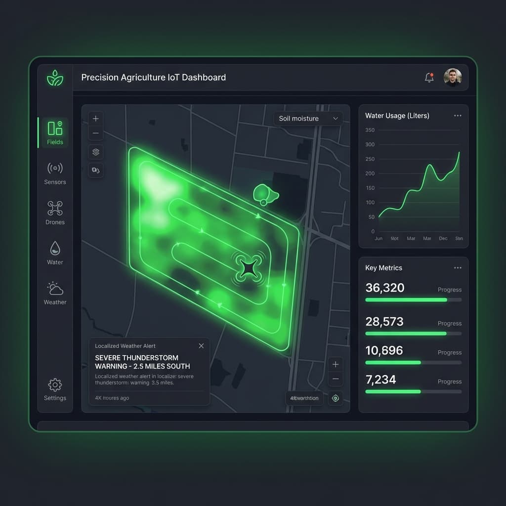 Precision Agriculture Agent Dashboard